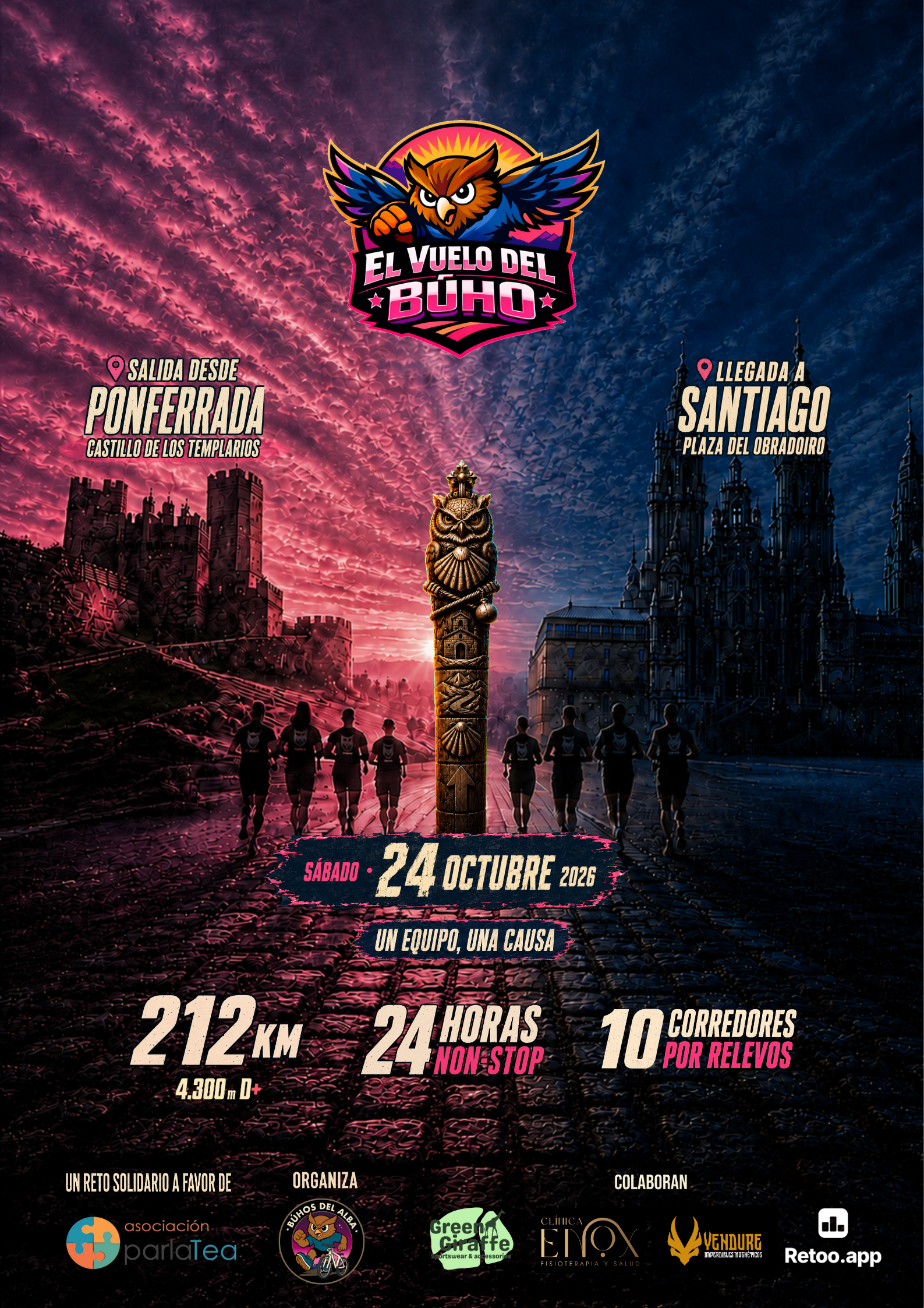 Cartel oficial de El Vuelo del Búho